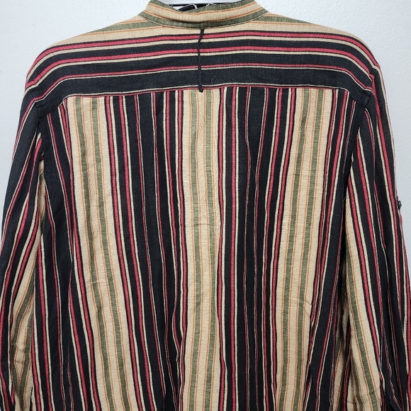 Lauren Ralph Lauren women's button up shirt size 2X silk and linen blend… - Picture 7 of 9